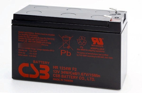 Baterias Para Ups Apc Smart-ups 750 Sua750 2xhr1234w