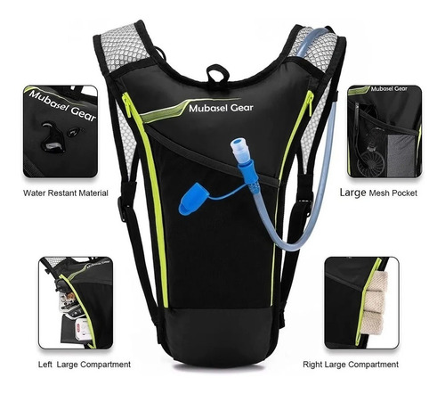 Imagen 2 de 4 de Camelback Bolso Hidratación 2lt Ciclismo Motocross Enduro