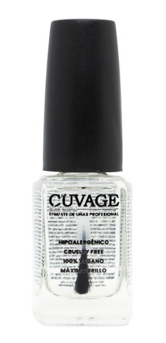 Cuvage Top Coat Esmalte Finalizador Brillo Sin Cabina X 11ml