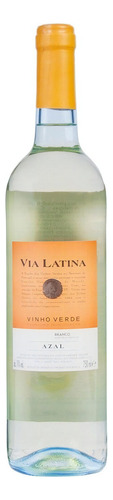 Vinho Português Verde Branco Azal Via Latina 750ml