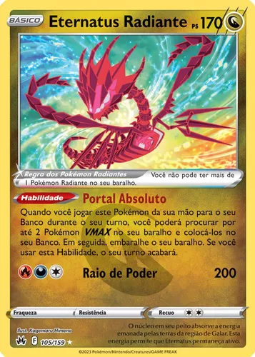 Cartas ORIGINAIS Pokémon Radiante (Shiny) - Pokémon TCG COPAG