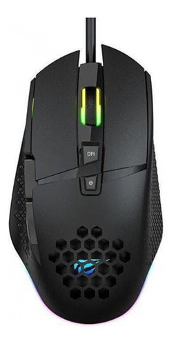 Mouse Gamer Havit Hv-ms1022 3200 Dpi 8 Botões Rgb Preto