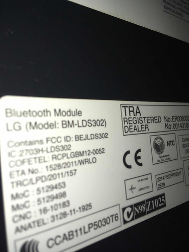 Imagen 4 de 4 de Tv LG 55 Led Lcd Para Repuesto, Pantalla Dañada