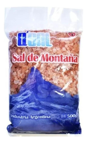 Sal Rosada De Montaña Gruesa - Qsal - 500 Grs