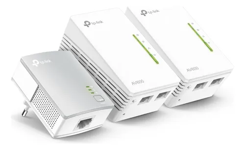 comprar  Adaptador Powerline Tp-link Wifi Kit Av600 Tl-wpa4220 Tkit 
