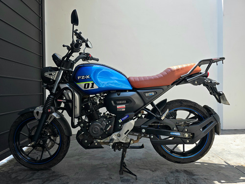 Fz X Colo Azul, Con Frenos De Disco Abs En Rueda Delantera,