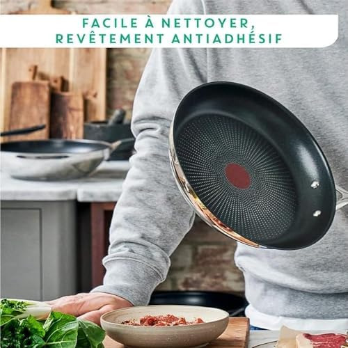 Tefal Jamie Oliver Cooks Direct Acero Inoxidable, Juego De S
