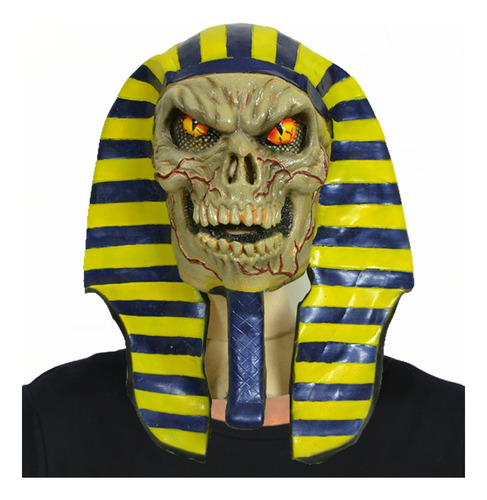 Mascara Latex Premium Zombie Faraon Disfraz Terror Halloween