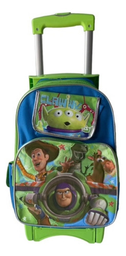 Mochila Escolar Disney Toy Story Toy Story Color Verde, Azul 40l