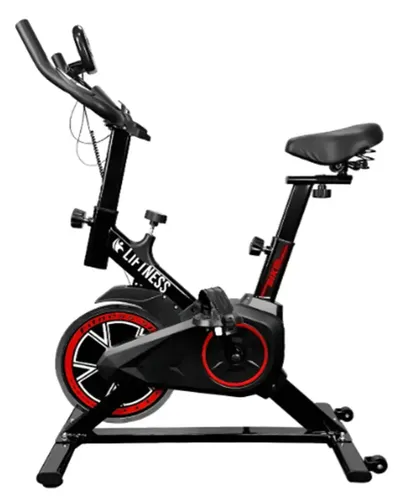 Bicicleta Ergométrica Spinning Vermelho Profissional Liftness SP50VM Silenciosa