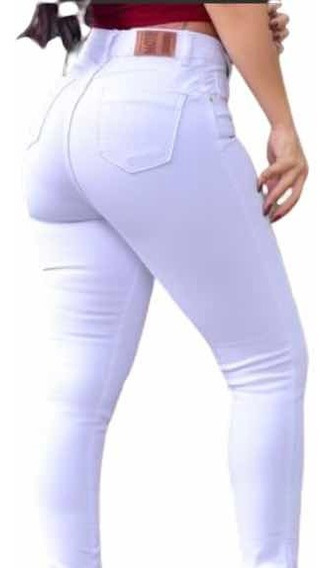 calça jeans branca para enfermagem