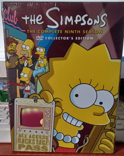 Los Simpsons Temporada 9 Original Nueva Y Sellada