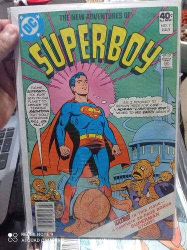 Cómic Dc En Inglés The New Adventures Of Superboy No.7  4