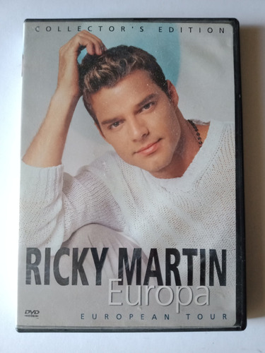 Ricky Martin Europa European Tour Dvd Importado Usa 