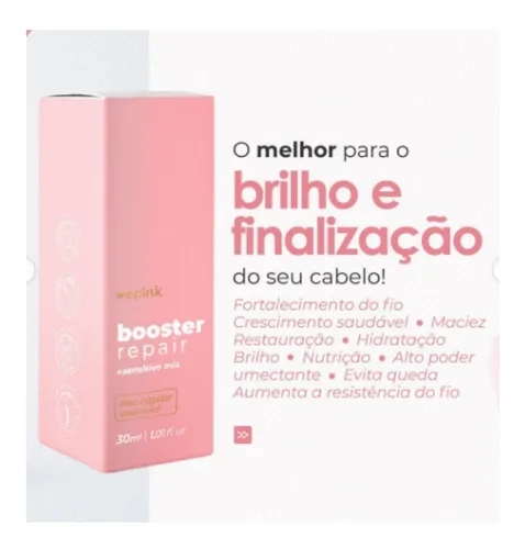 Booster Repair Óleo Capilar 30ml - Wepink Booster Repair Óleo Capilar 30ml - Wepink