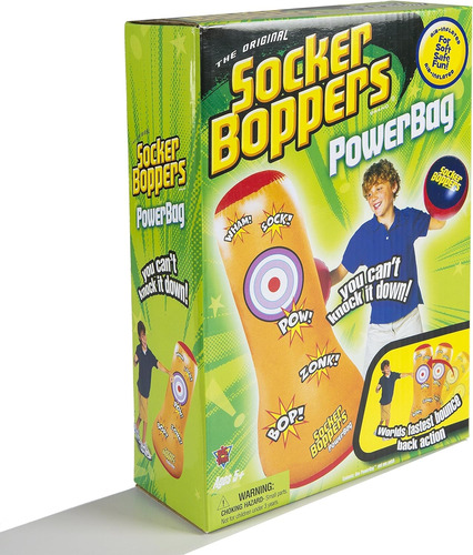 Socker Bopper Power Bag Saco De Boxeo Inflable De Pie N...