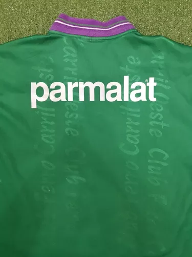 Ferro Carril Oeste Home football shirt 1999 - 2000. Sponsored by Parmalat