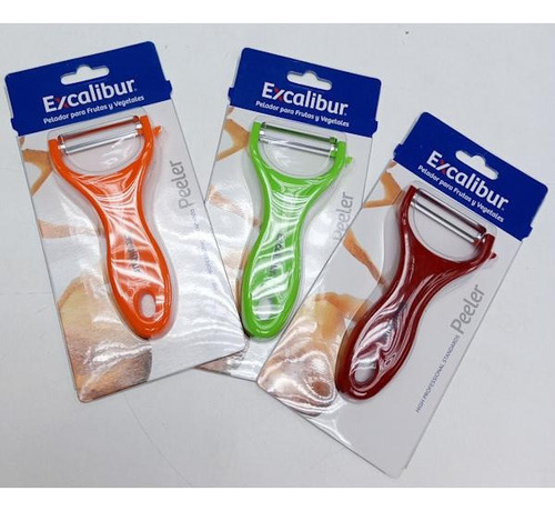 Pelador Excalibur Para Frutas Varios Colores