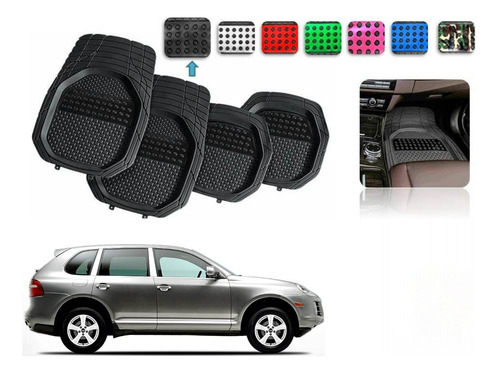 Tapetes Charola 4pz Color 3d Porsche Cayenne 2008 2009 2010