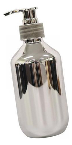 4 Botellas De Bomba Botella De Plata Plata 6,4 Cm X 16 Cm