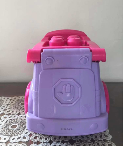 Mega Bloks First Builders Fisher Price / Carro Rosa (Usado)