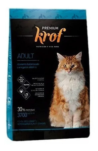 Krof Premium Gato Adulto X 8kg Zona Norte Il Cane Pet Food