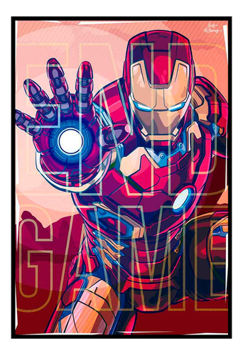 Cuadro Poster Premium 33x48cm Iron Man