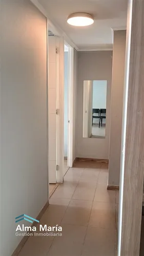 Arriendo Depto. Amoblado 2d 1b 1e 1b Metros Línea 2,3 Y 5