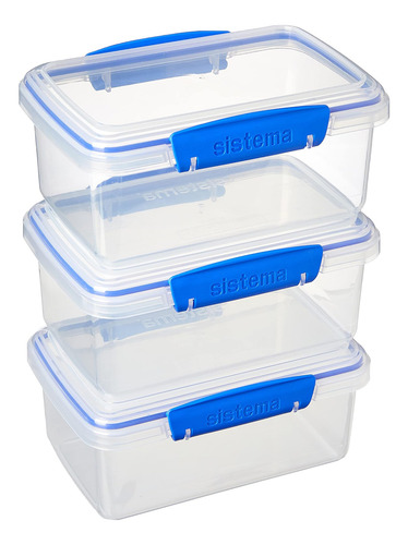 Sistema Klip It Contenedor Rectangular Para Almacenamiento D