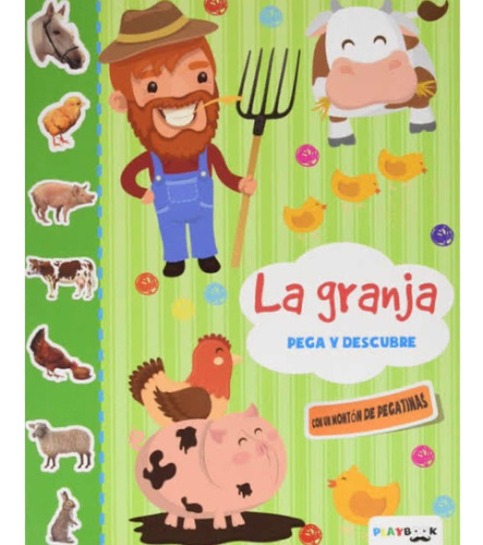 La Granja Pega Y Descubre, Libro Con Pegatinas