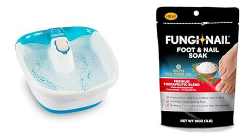 Bubble Mate Foot Spa & Fungi-nail Remojo De Pies Y Uñas Con 