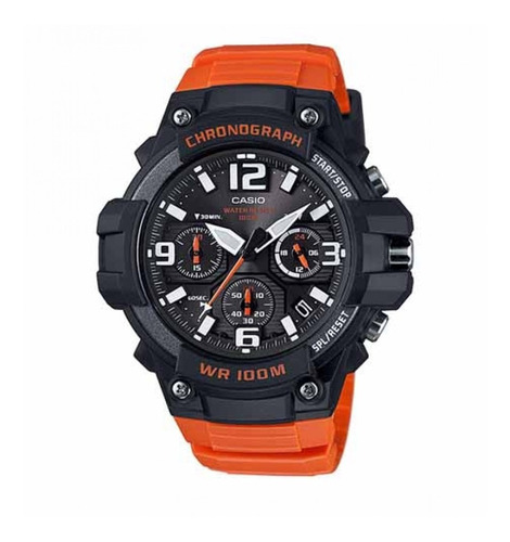 Casio Heavy Duty Reloj Caballero Cronografo Mcw100h Msi Ng