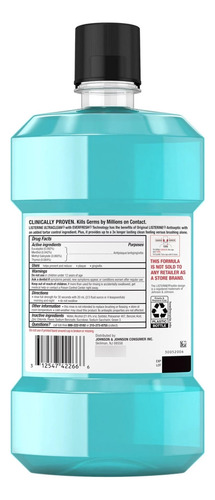Enjuague Bucal Listerine Ultraclean P/gingivitis; 1.5 L