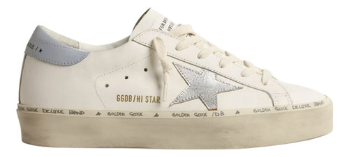 Tennis Golden Goose Hi Star Metallic Leather Star Originales
