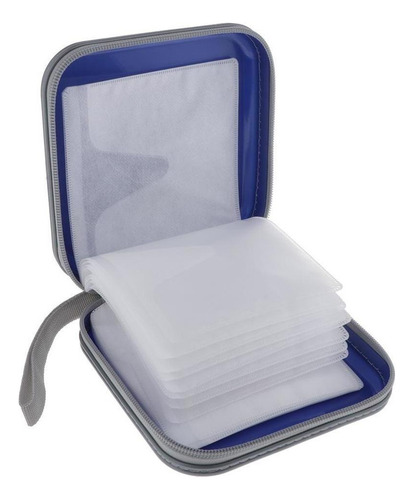 Estuche Porta Cd Para 40 Cd/dvd/blu-rays, Portafolios Para