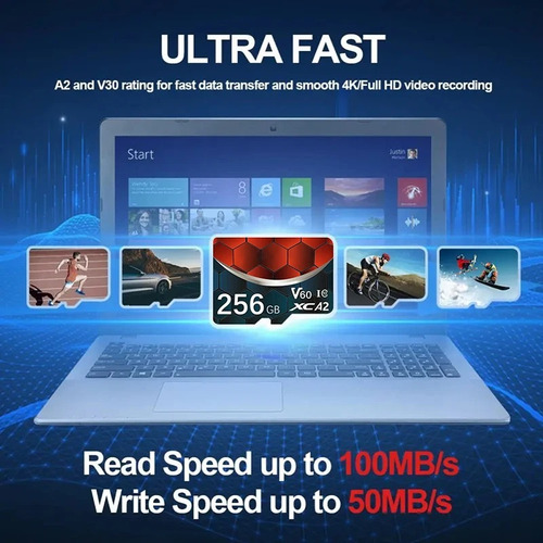 Tarjeta Micro Sd 512gb Pro Scale 120mb/s Alta Velocidad (f)