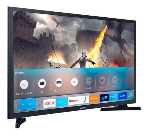 Imagen 2 de 3 de Televisor Led Samsung 32t4300 Tdt Smart Tv 32 Pg Modelo 2020