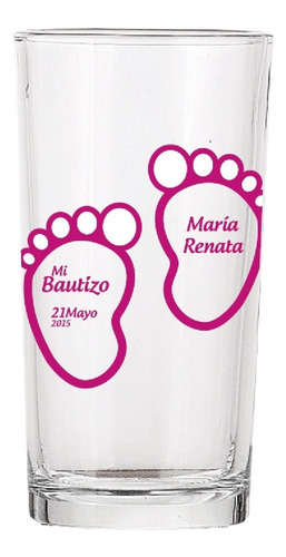 20 Vasos De Cristal Para Recuerdo Todo Tipo De Evento