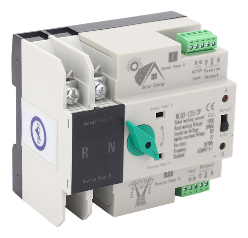 Inversor Fotovoltaico Automático Dual De Transferencia De Po