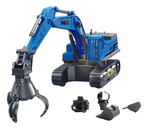 Vehículos De Construcción, Juguete De Ingeniería, Azul