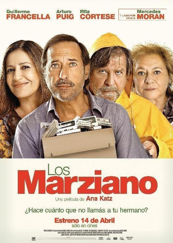 Los Marziano - Film Ana Katz - Dvd (Usado)