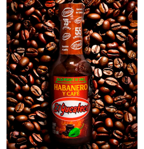 Salsa De Chile Habanero Y Café El Yucateco 120ml