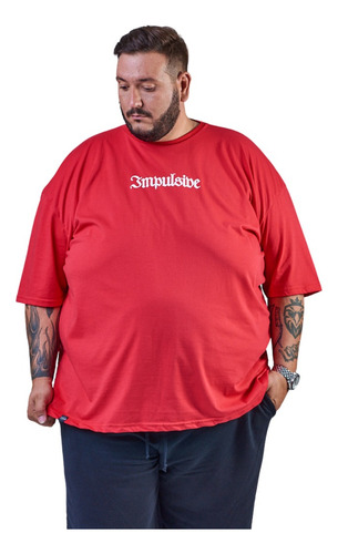 Camiseta Plus Size Impulsive Masculina