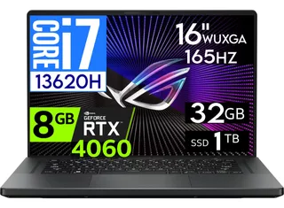 Asus Rog Zephyrus G16 Core I7 13620h Ssd 1t 32gb Rtx4060 16'