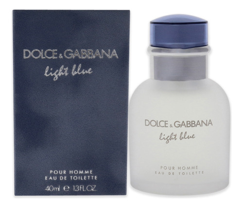 Perfume Dolce And Gabbana Light Blue Para Hombre, 40 Ml, En