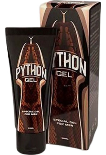 Python Gel Potenciador, Retardante Para Hombres 