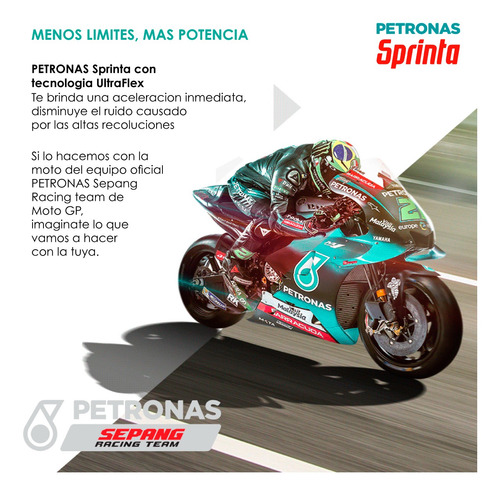 Imagen 8 de 10 de Aceite Moto 4t Sprinta F300 20w50 Mineral Jaso Ma2 X1l