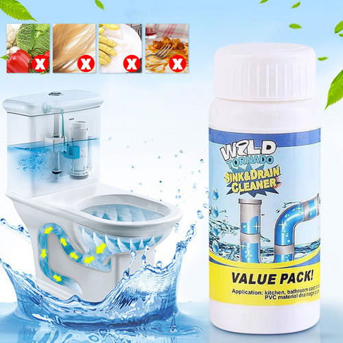 Limpiador De Inodoros O Fast Foam, Agente Limpiador De Tuber