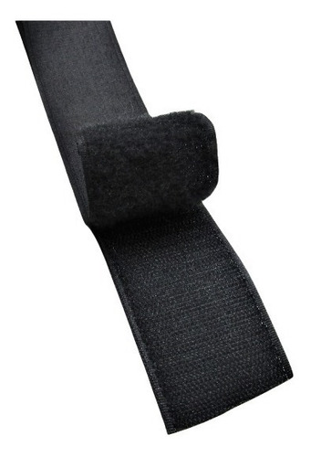 Velcro 5 Cm De Ancho 10 Metros Rollo Color Negro