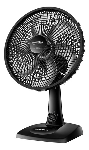 Ventilador Mondial Parede 30cm Econômico Preto 50w Mondial